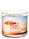 Bath & Body works Mahogany Coconut 3-Wick Candle
