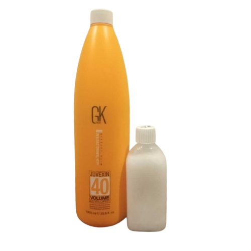 GK Hair Creme Developer Small Plain Bottle Volume 40 150Ml