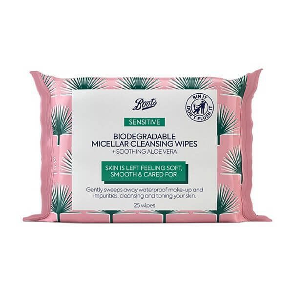 Boots Biodegradable Micellar Cleansing Wipes