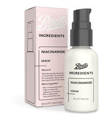 Boots Ingredients Niacinamide Serum 30ml