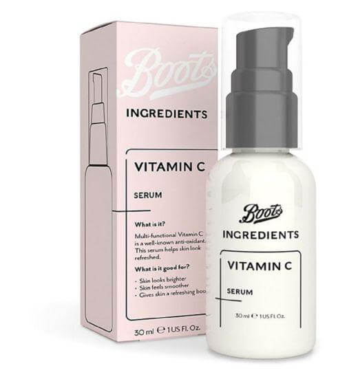 Boots Ingredients Vitamin C Serum 30ml