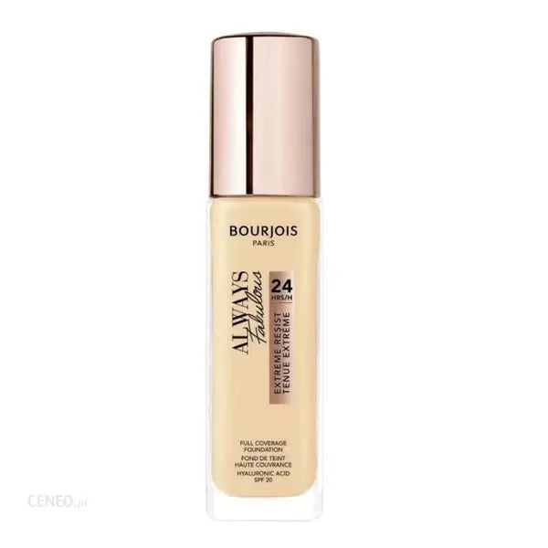 Bourjois Always Fabulous 24H Full Coverage Foundation 120 Light Ivory 30ml