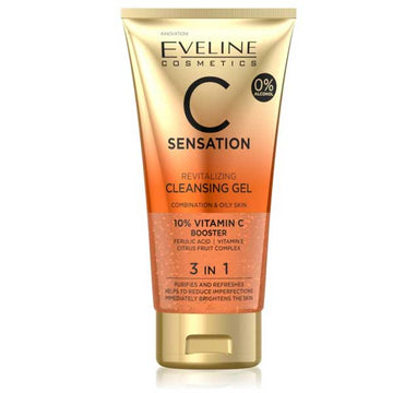 Eveline C Sensation Cleansing Gel 10% Vitamin C 150ml