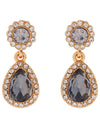 Accessorize Christmas Gem Short Drop Earrings