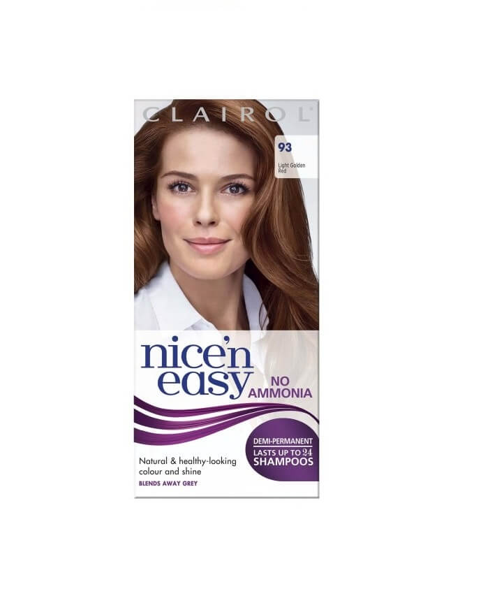 Clairol Nice n Easy Permanent Color 93 Light Golden Red