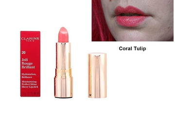 Clarins Joli Rouge Brillant 20 Coral Tulip