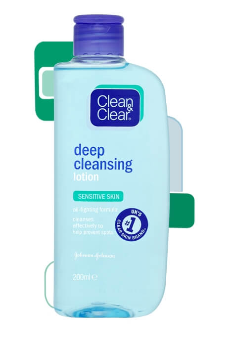 Clean and Clear Deep Cleansing Lotion - Sensitive 200ml