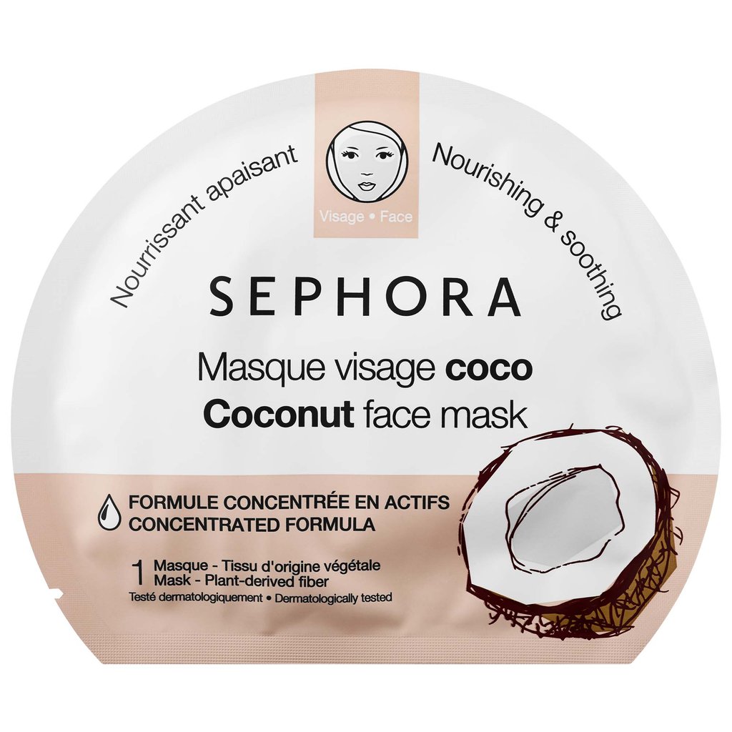 Sephora Coconut Face Mask Nourishes and soothes