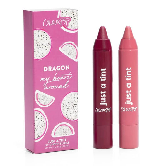 ColourPop Lip Tint Kit Dragon My Heart Around