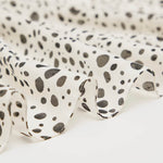 Animal Print Scarf - Cream
