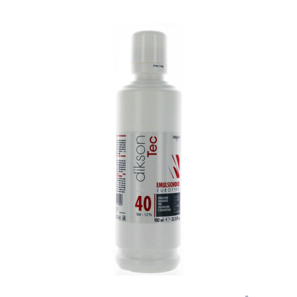 Dikson Emulsiondoor Eurotype Color 40 Vol Developer 980ml