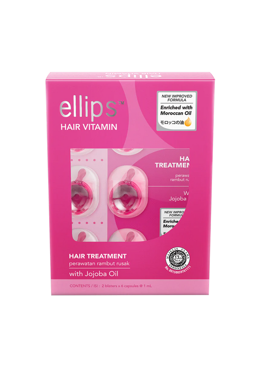 ELLIPS Hair Vitamin Treatment Serum For Damaged Hair 12  Capsules