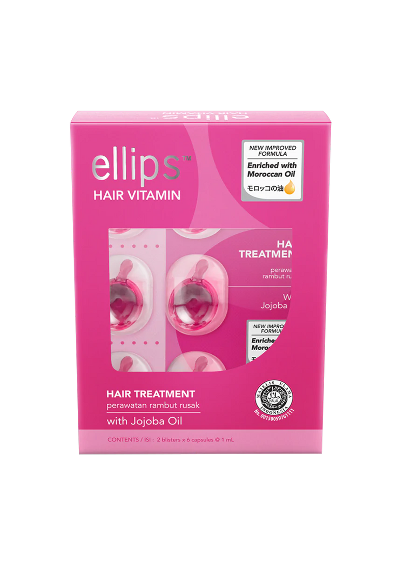 ELLIPS Hair Vitamin Treatment Serum For Damaged Hair 12 Capsules
