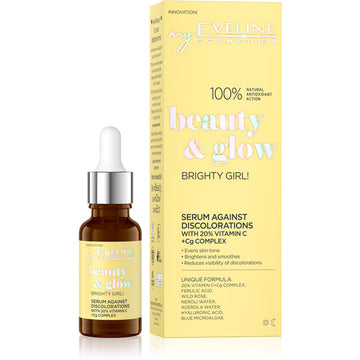 Eveline Beauty & Glow Brighty Girl Brightening Serum With 20% Vit C + Cg 18ml