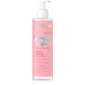 Eveline Beauty & Glow Micellar Face Cleansing Gel 200ml