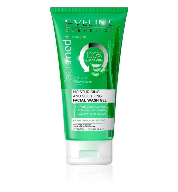 Eveline Facemed+  Aloe Vera Face Wash Gel 150ml