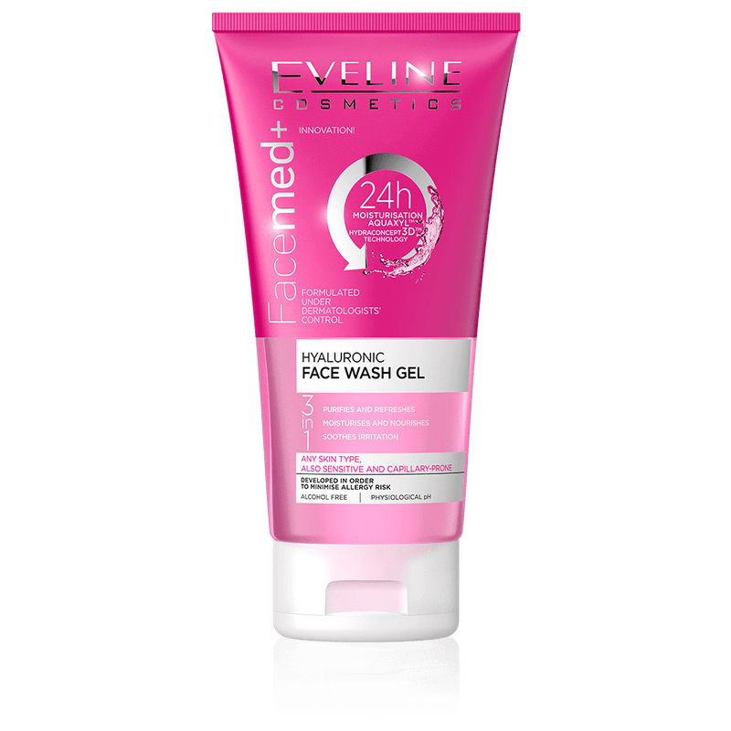 Eveline Facemed+ Hyaluronic Face Wash Gel 150ml