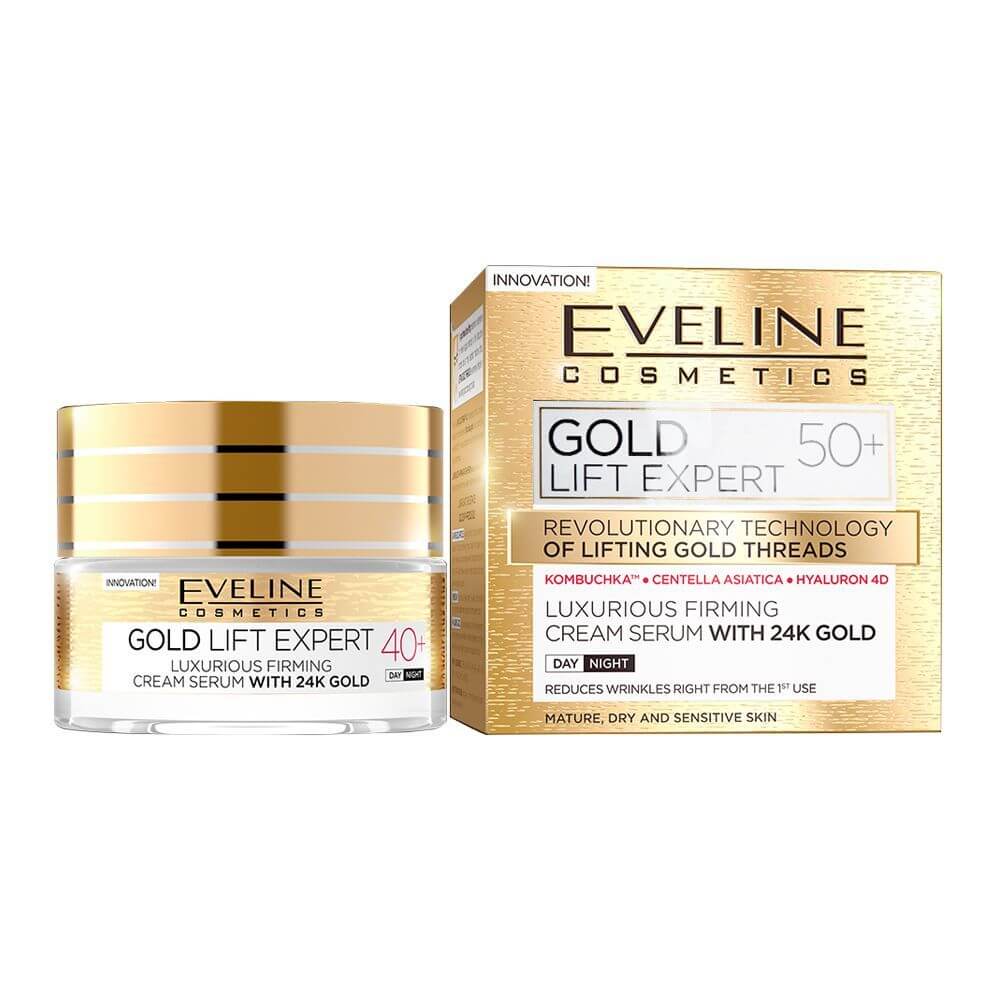 Eveline Gold Lift Expert 50+ Day & Night Cream 50ml