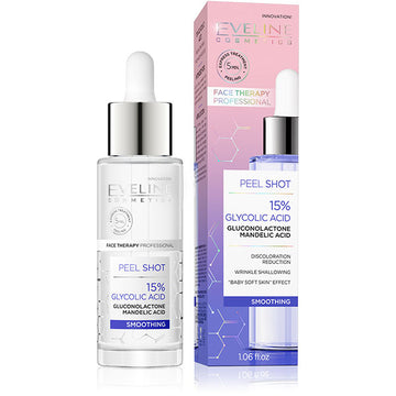 Eveline Peel Shot 15% Glycolic Acid Serum Smoothing 30ml