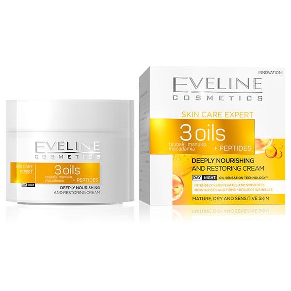 Eveline Skin Care Expert 3 Oils Day & Night Cream