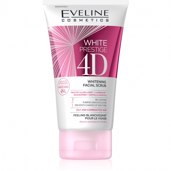 Eveline White Prestige 4D Facial Scrub -150ml