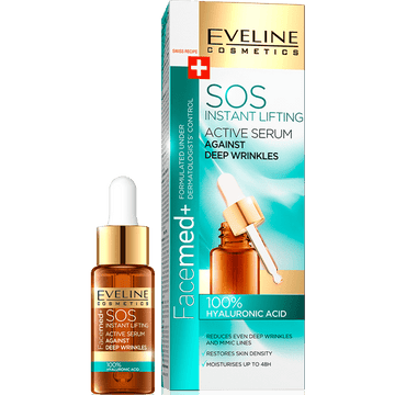 Eveline Facemed 100% Hyaluronic Acid Serum 18ml