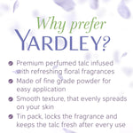 Yardley London Red Roses Talcum Powder 250g