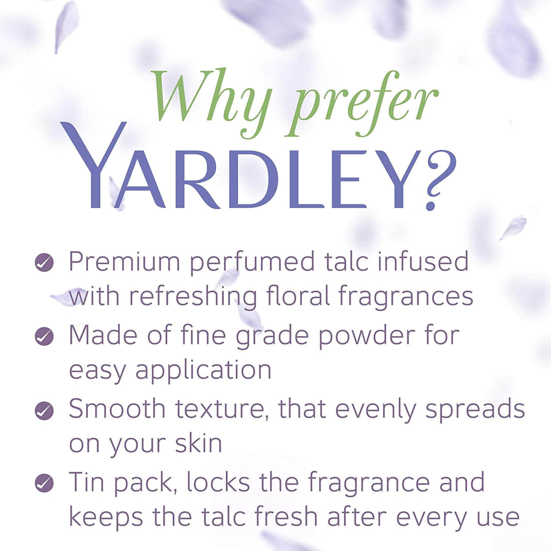 Yardley London English Lavender Perfumed  Talcum Powder (250 g )