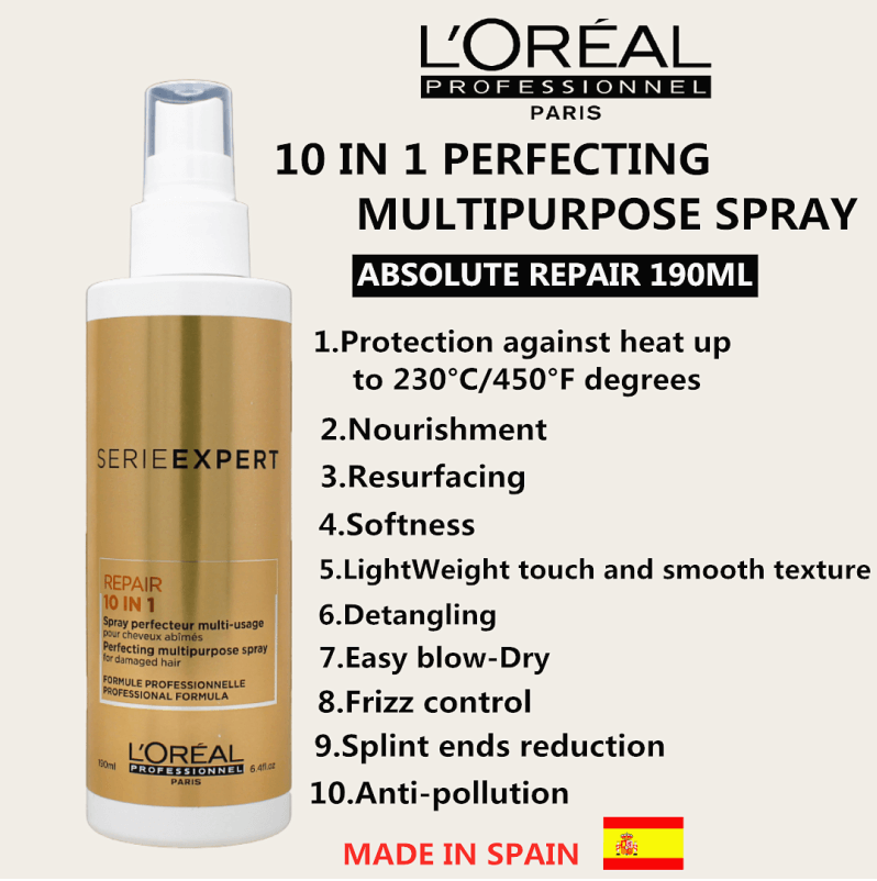L'Oreal Professionnel Serie Expert Absolut Repair 10 In 1 Spray 190ml