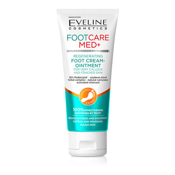 Eveline Foot Care Med+ Regenerating Foot Cream (For Very Callous & Cracked Skin)  100ml