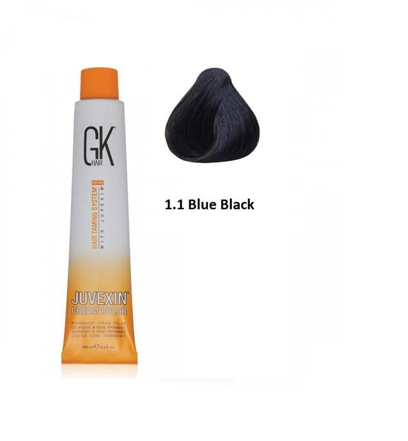 GK Hair Color 1.1 Blue Black 100 ml