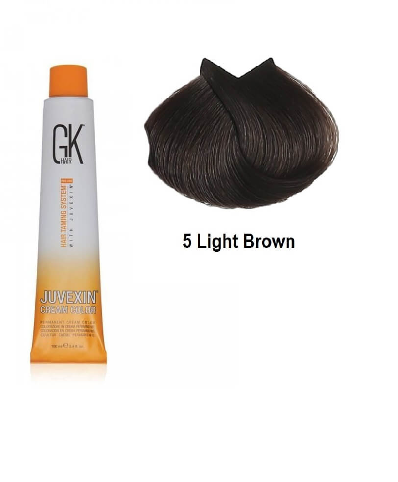 GK Hair Color 5 Light Brown 100 ml