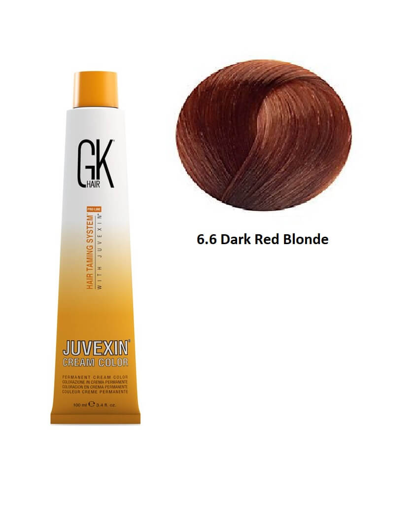 GK Hair Color 6.6  Dark Red Blonde 100 ml