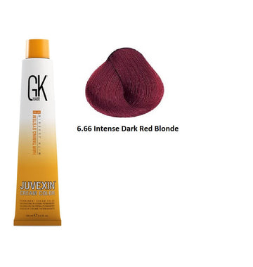 GK Hair Color 6.66 Intense Dark Red Blonde 100 ml