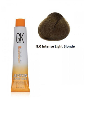 GK Hair Color 8.0 Intense Light Blonde 100 ml