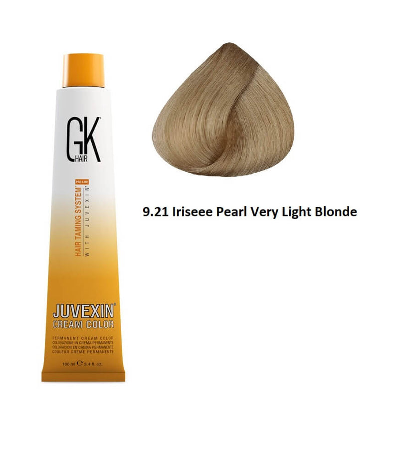 GK Hair Color 9.21 Iriseee Pearl Very Light Blonde 100ml