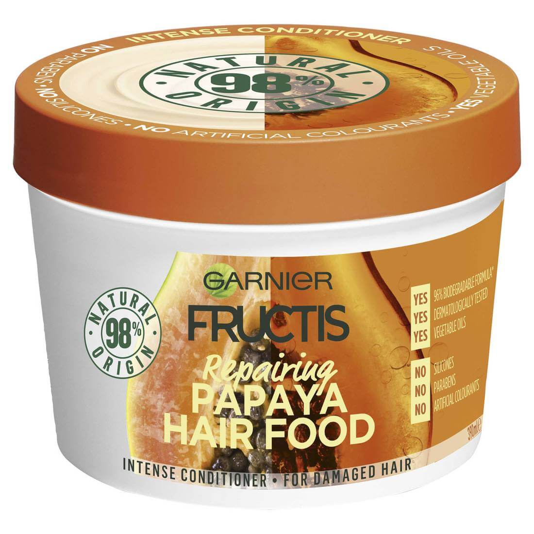 Garnier Fructis Repairing Papaya Hair Food 390 Ml