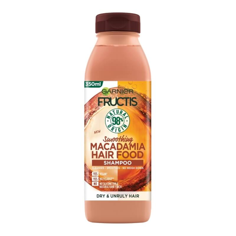 Garnier Smoothing Macadamia Hair Food Moisturizing Shampoo 350ml
