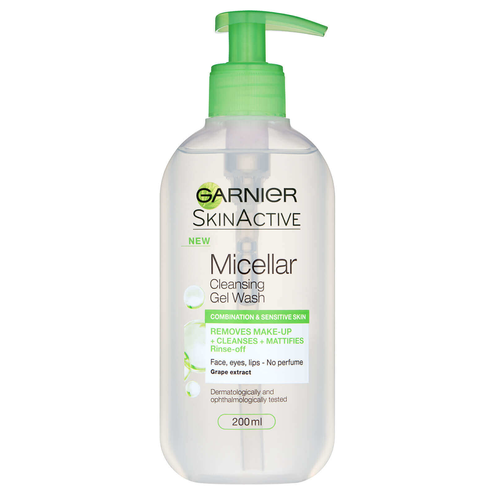 Garnier Micellar Cleansing Gel Wash 200ml Oily To Combination Skin