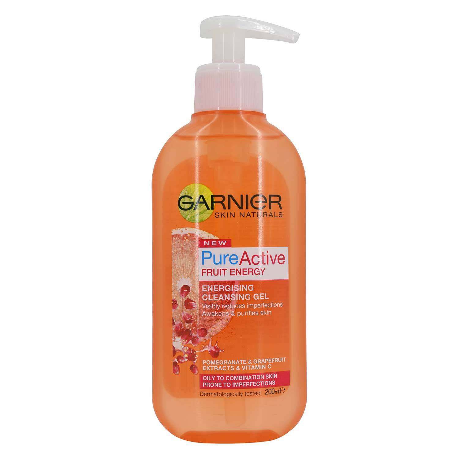 Garnier Pure Active Fruit Energy Pump Foam 200ml