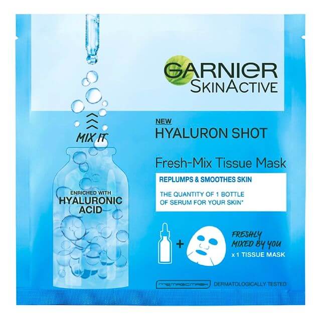 Garnier Skinactive Replumping Shot Fresh-Mix Tissue Mask