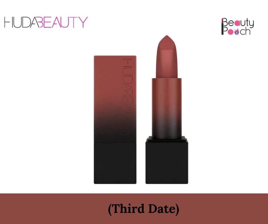 Huda Beauty Power Bullet Matte Lipstick (Third Date)