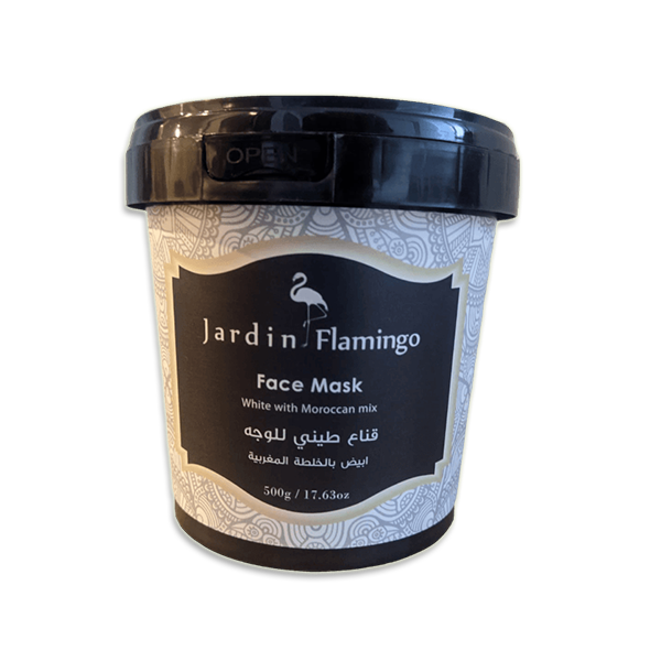 Jardin Flamingo White Mask With Moroccan Mix 500g