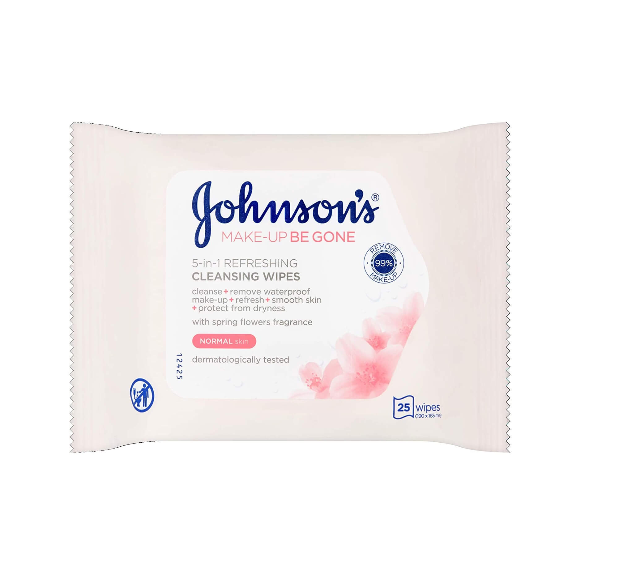 Johnson's Face Care Makeup Be Gone Refreshing Wipes
