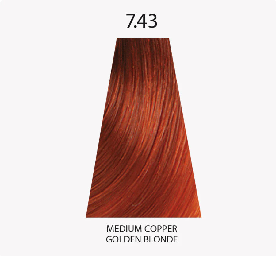 Keune Tinta Color Medium Copper Golden Blonde 7.43