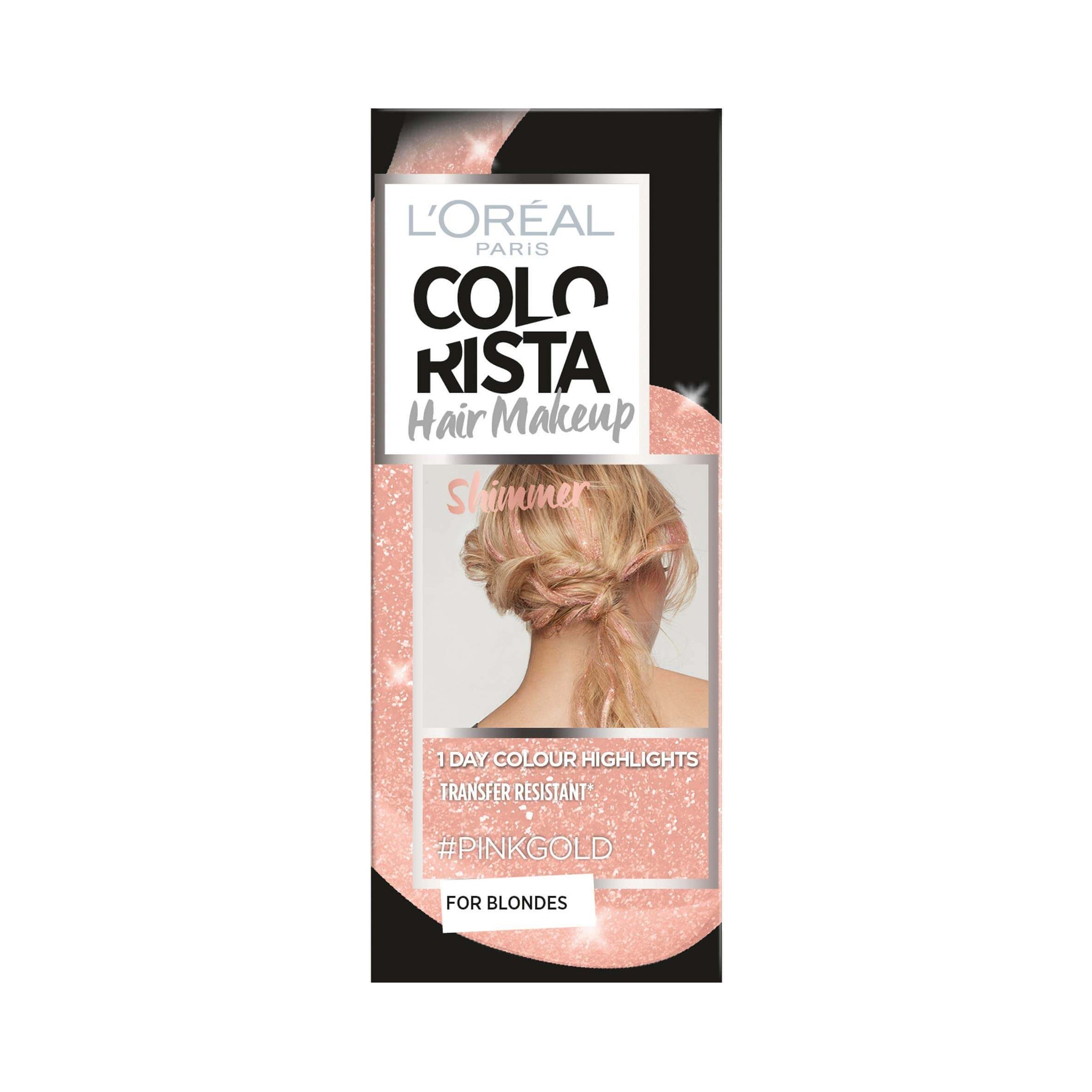 LOreal Colorista Hair Makeup Pink Gold 30ml