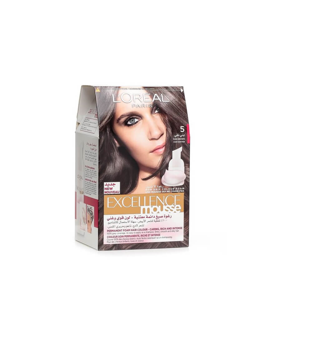 LOreal Excellence Mousse - 5 Pure Brown