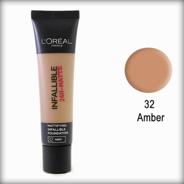 LOreal Infallible Matte 24 hour foundation 32 Amber