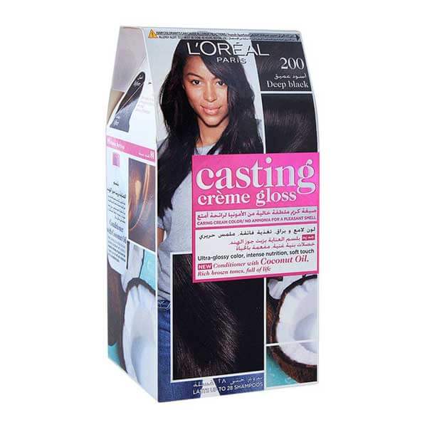 Loreal Paris Casting Creme Gloss 200 Deep Black