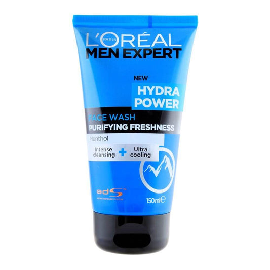 L'Oréal Paris Men Expert Hydra Power Purifying Freshness Face Wash Menthol 150ml
